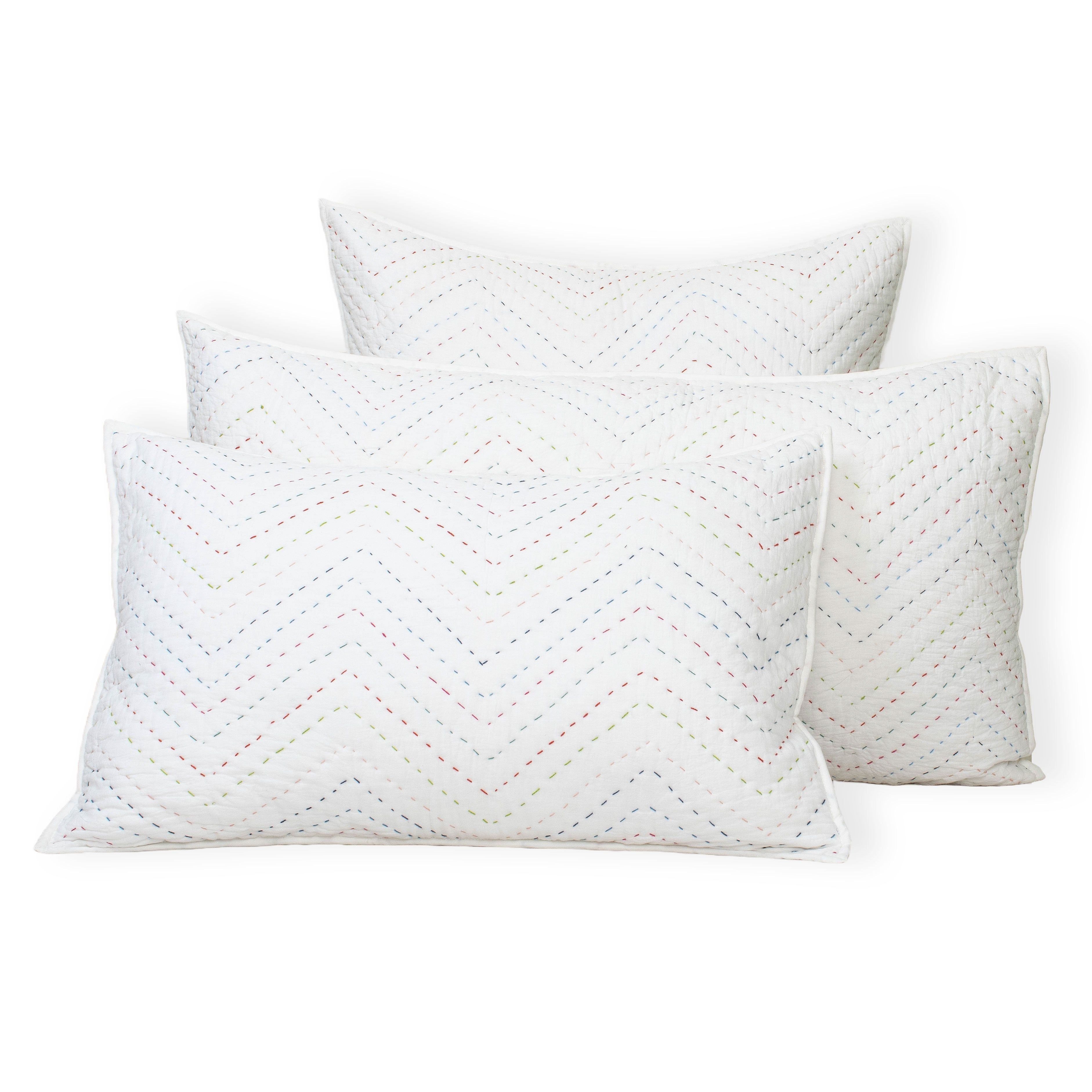 Premium Kantha Cotton Cushion Cover